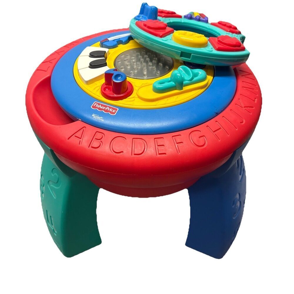 Fisher Price Microsoft Activity Intelli-Table Interactive Toy 2 Rings *For Parts